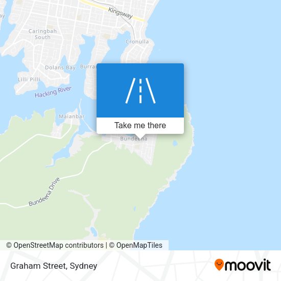 Graham Street map