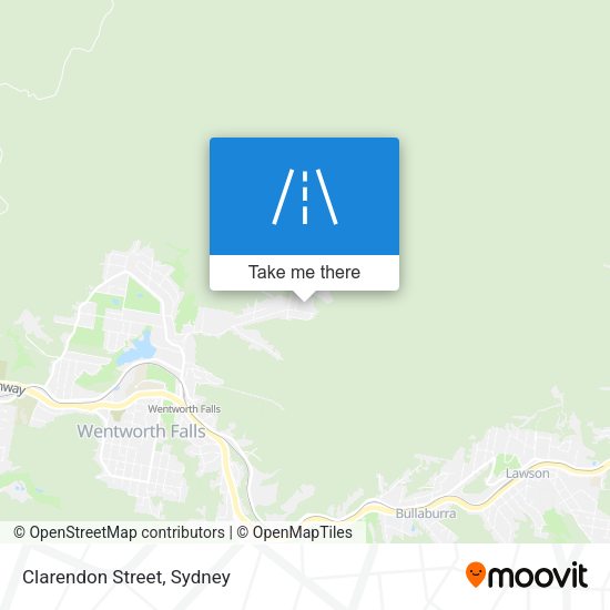 Clarendon Street map