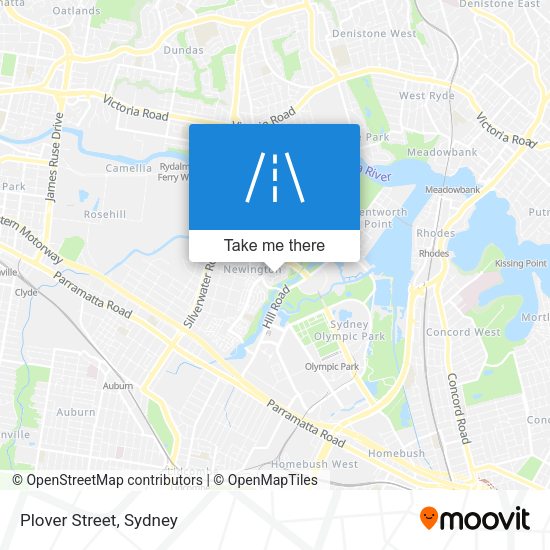 Plover Street map