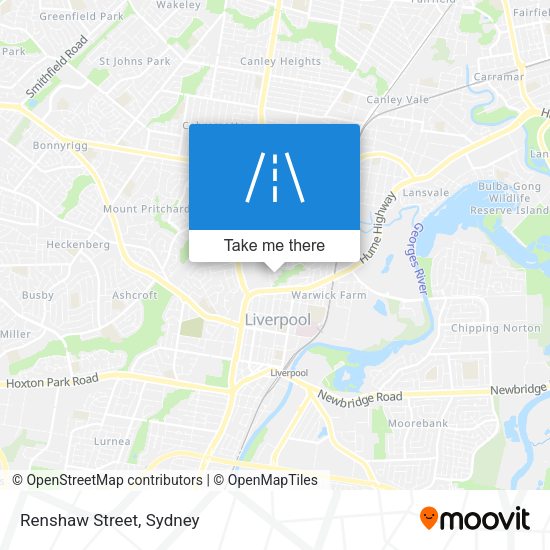 Renshaw Street map