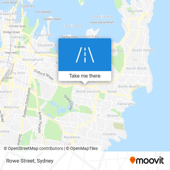 How to get to Rowe Street in Woollahra by Bus, Train or Ferry?