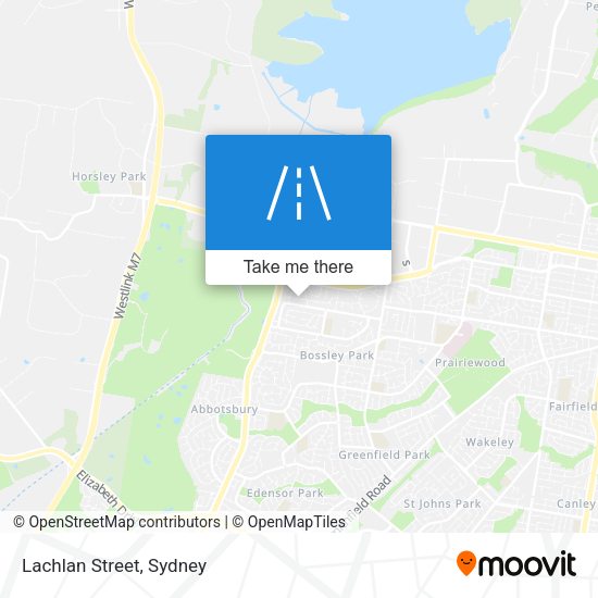 Lachlan Street map