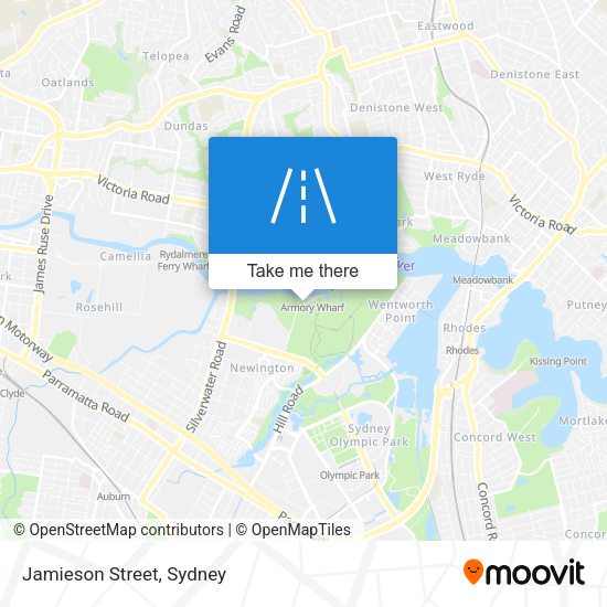 Jamieson Street map