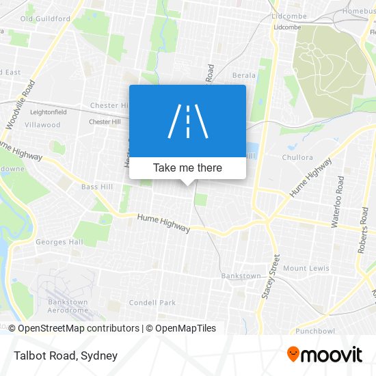 Talbot Road map