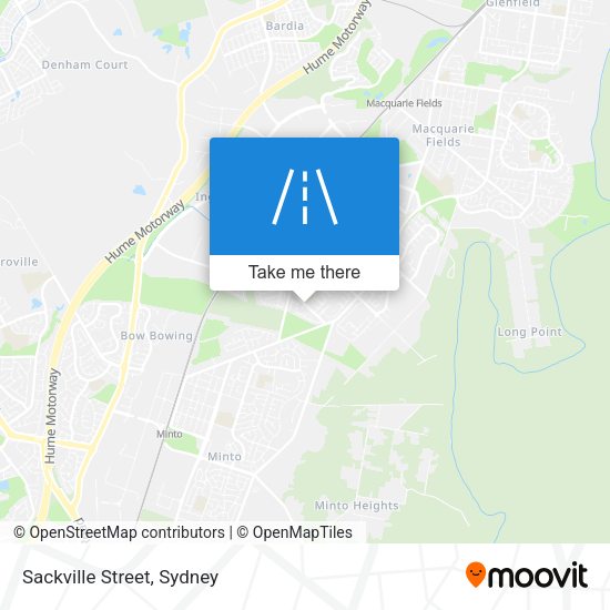Sackville Street map