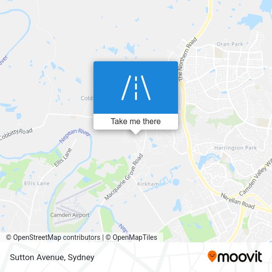 Sutton Avenue map