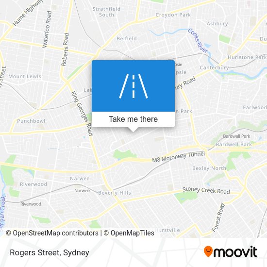 Rogers Street map