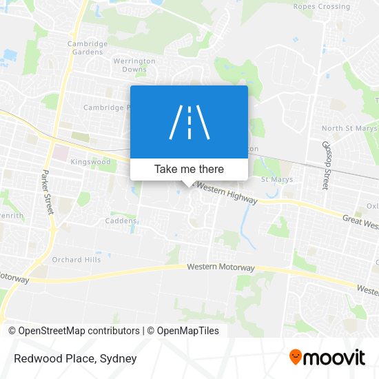 Redwood Place map