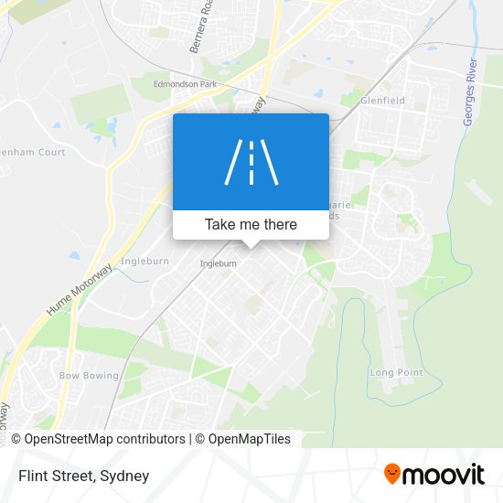 Flint Street map