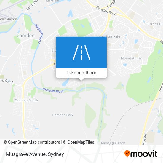 Musgrave Avenue map