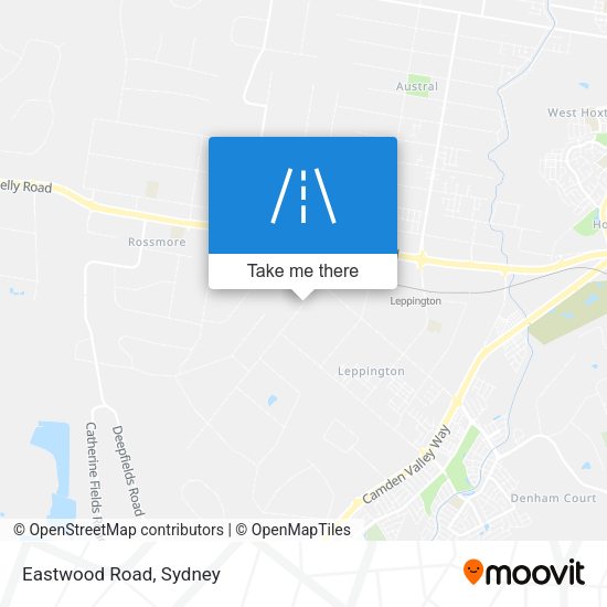 Eastwood Road map
