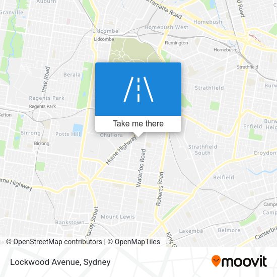 Lockwood Avenue map