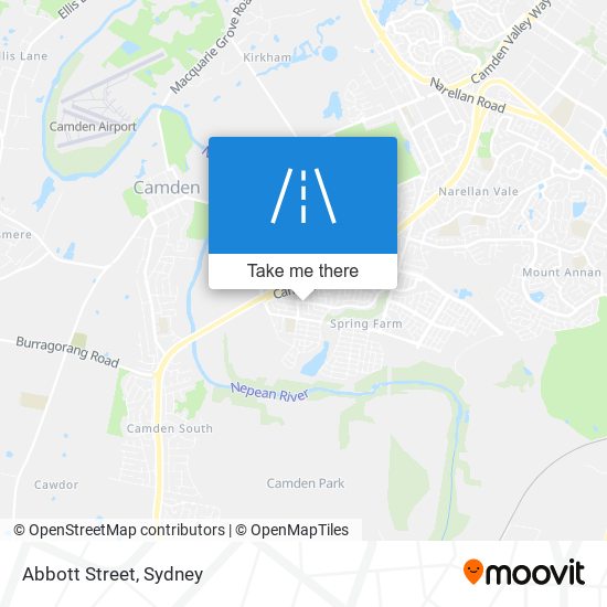 Abbott Street map