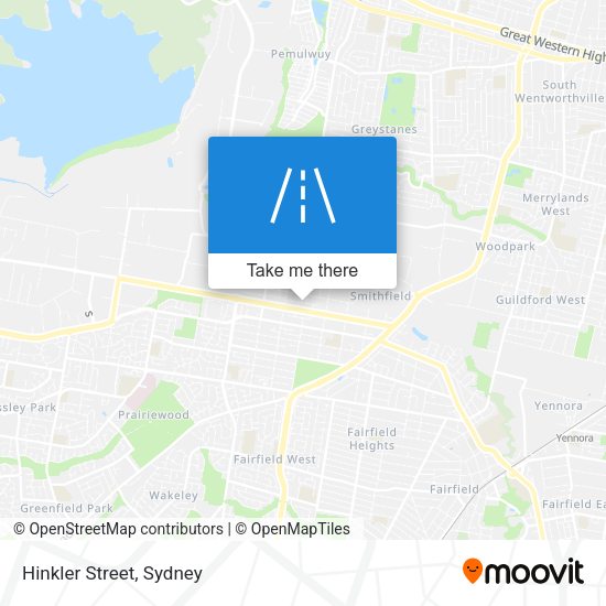 Hinkler Street map