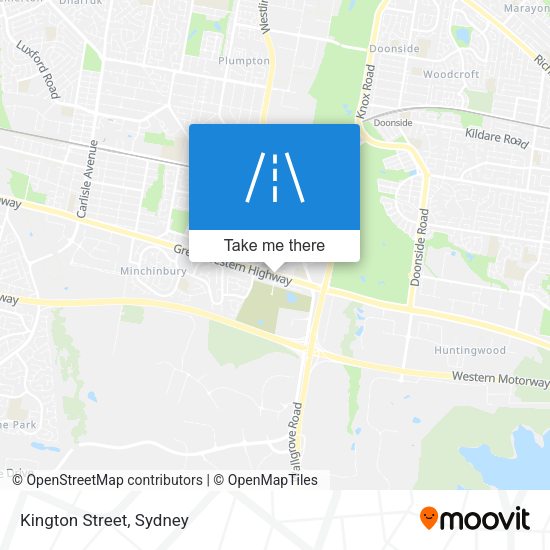 Kington Street map