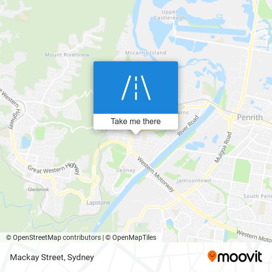 Mapa Mackay Street