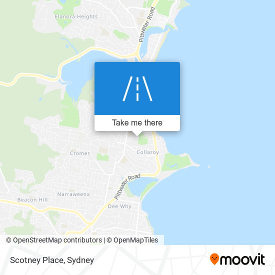 Scotney Place map