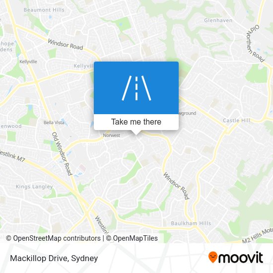 Mackillop Drive map
