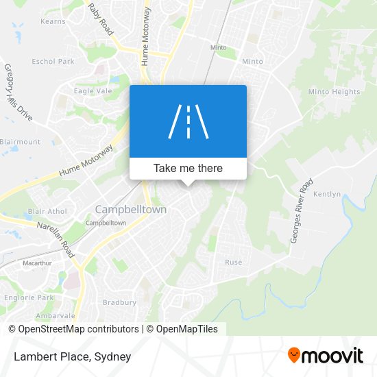 Lambert Place map
