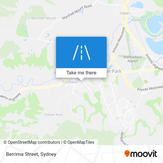 Berrima Street map
