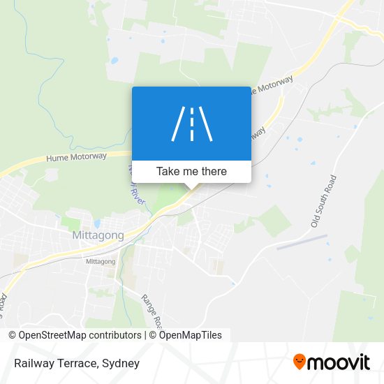 Railway Terrace map