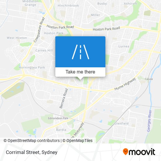 Corrimal Street map