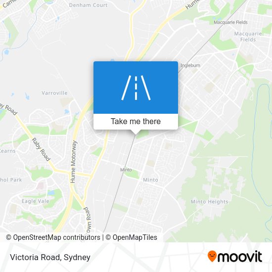 Victoria Road map