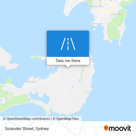 Solander Street map