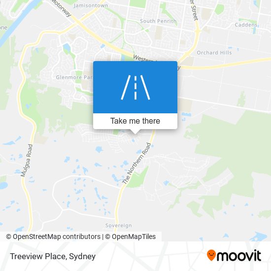 Treeview Place map