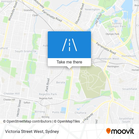 Victoria Street West map