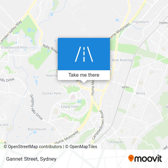 Gannet Street map