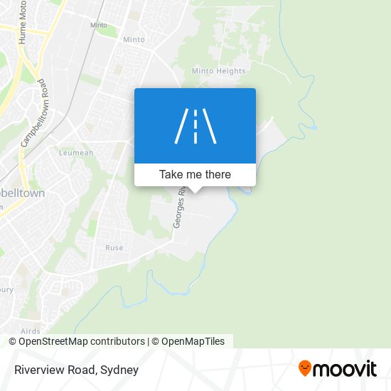 Riverview Road map