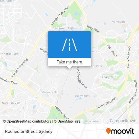 Rochester Street map