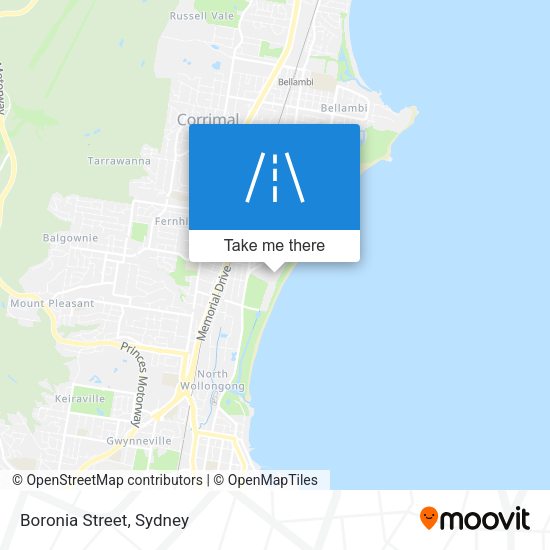 Boronia Street map