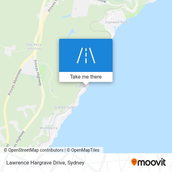 Lawrence Hargrave Drive map