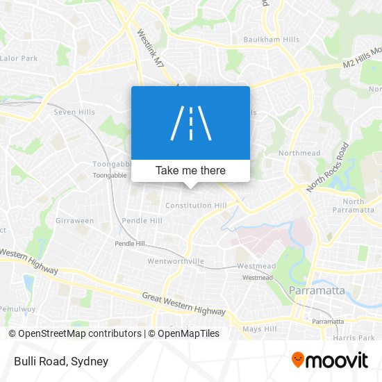 Bulli Road map