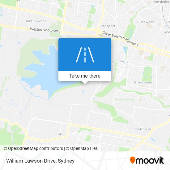 William Lawson Drive map