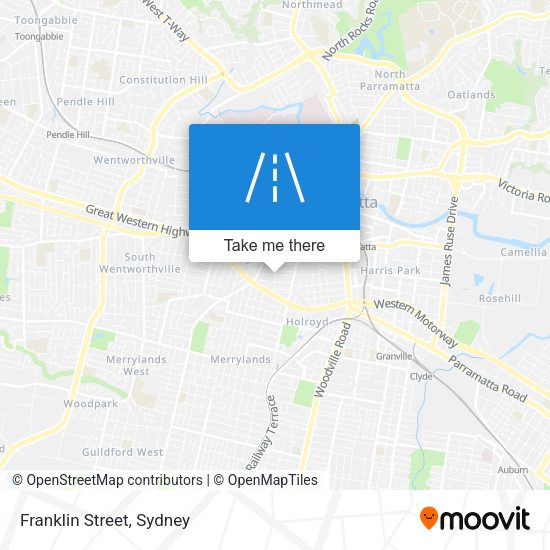Franklin Street map