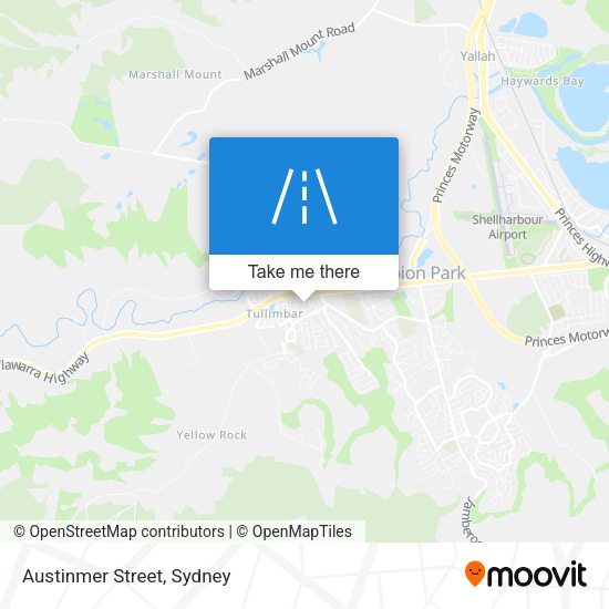 Austinmer Street map