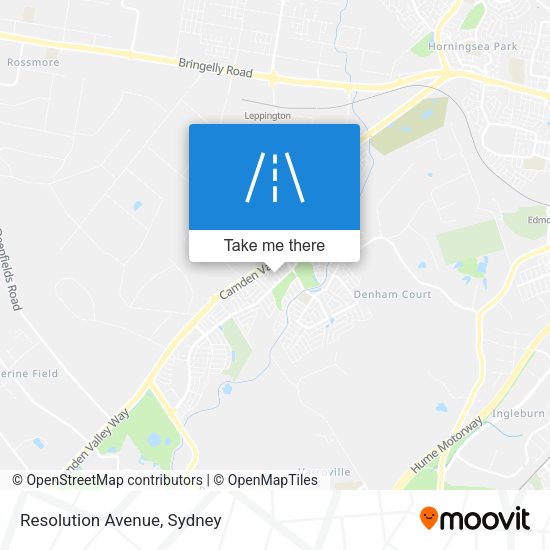 Resolution Avenue map