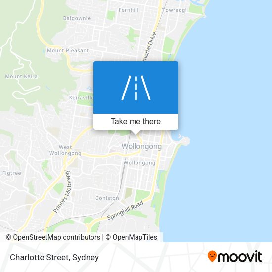 Charlotte Street map