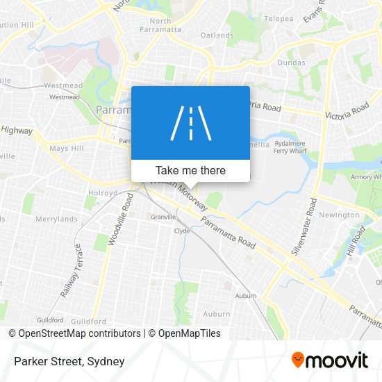Parker Street map