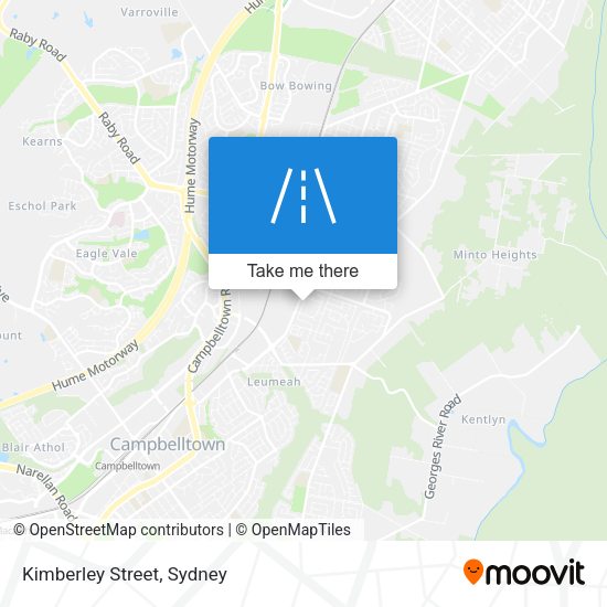 Kimberley Street map