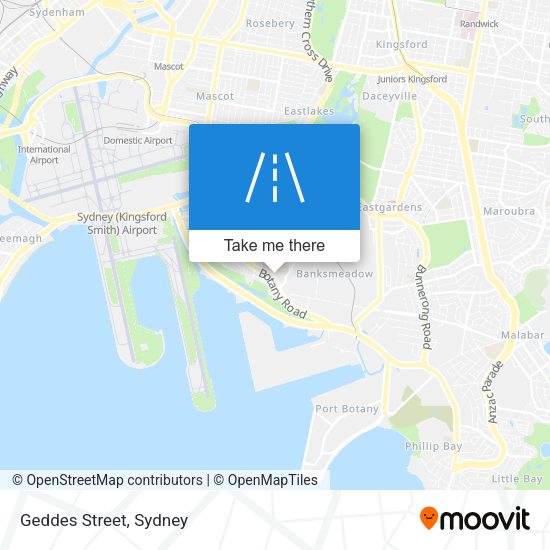 Geddes Street map