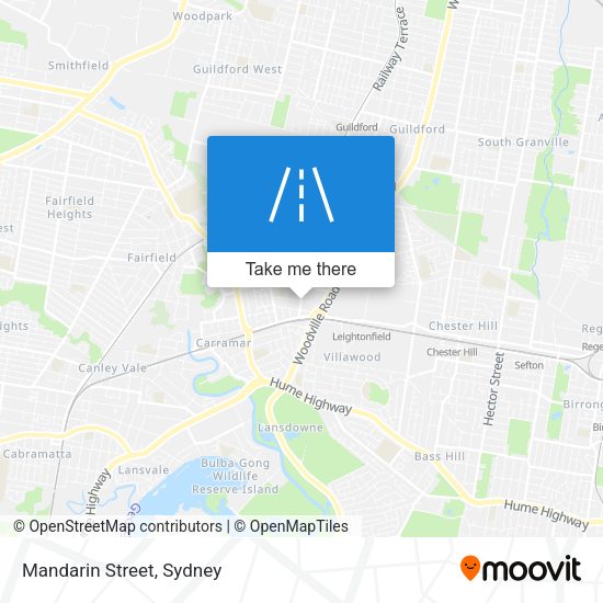 Mandarin Street map