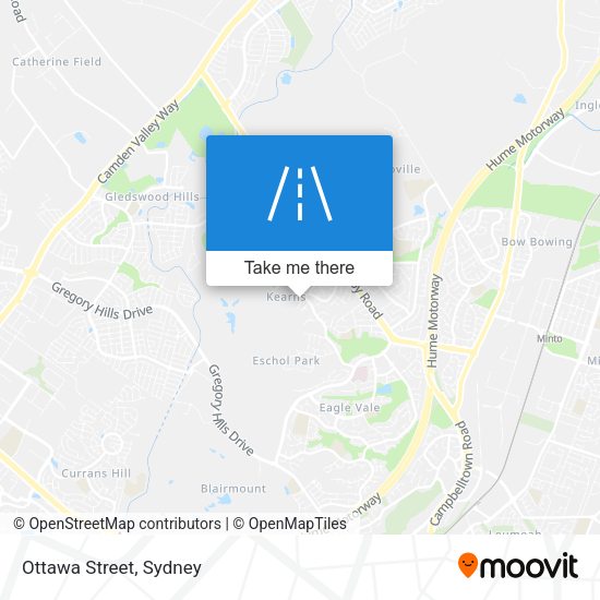 Ottawa Street map