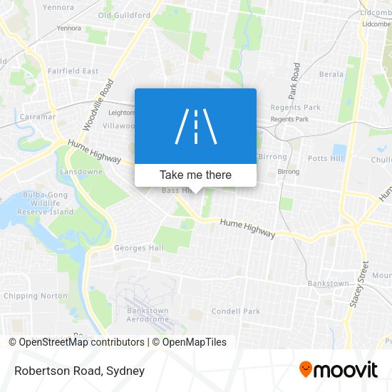 Robertson Road map