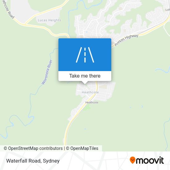 Waterfall Road map