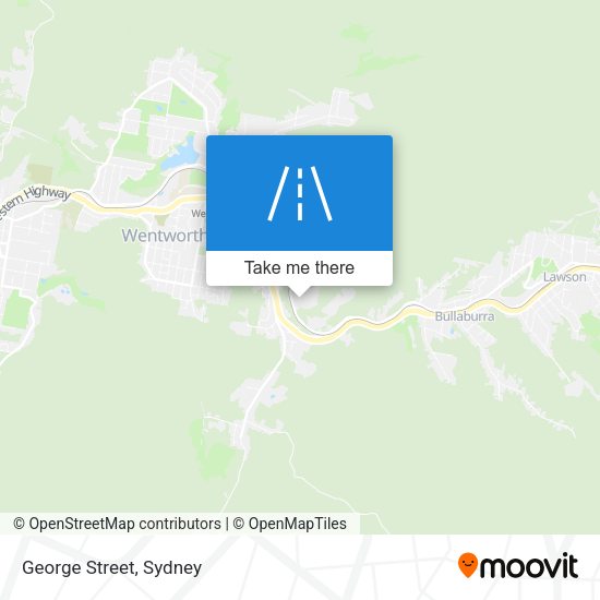 George Street map