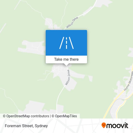 Foreman Street map